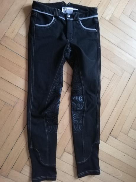 Dievcenske jazdecke nohavice vel. 140, 140