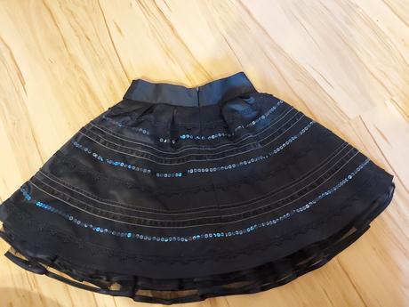 Čierna suknička c.116/122, marks & spencer,122