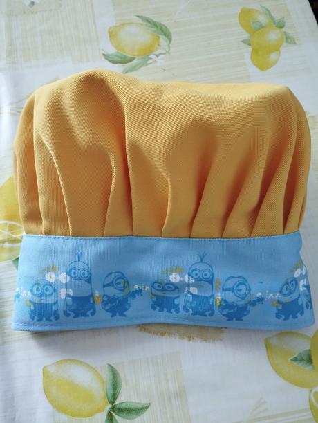 Kuchárska čapica mimoni, 