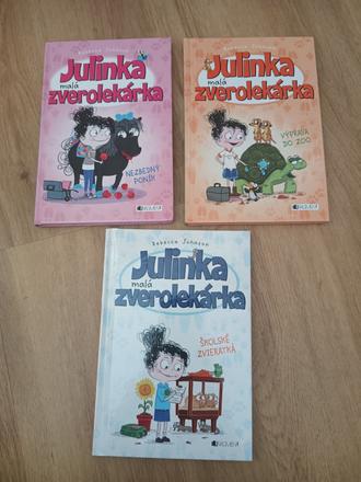 Knihy julinka mala zverolekarka,
