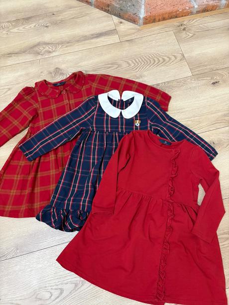 3x šaty, tchibo,110