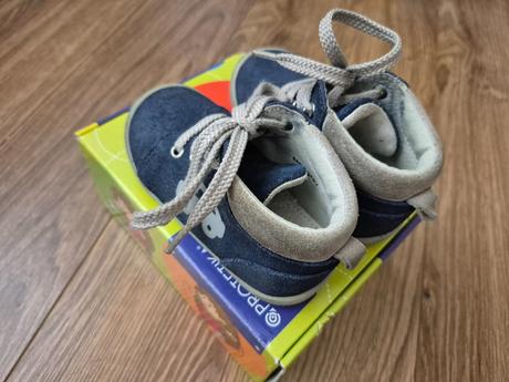 Topánky baby grey, protetika,21
