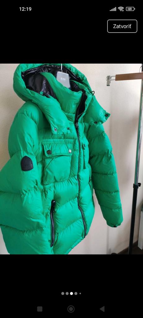Zimná paperova bunda, superdry,s