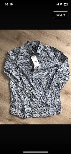 Nová pánska košeľa slim, sinsay,l