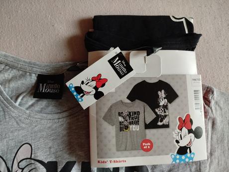 2x tričko minnie mouse č. 146/152, 146