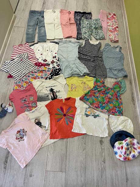 Mix značkového letného oblečenia dievča 104, 104–116