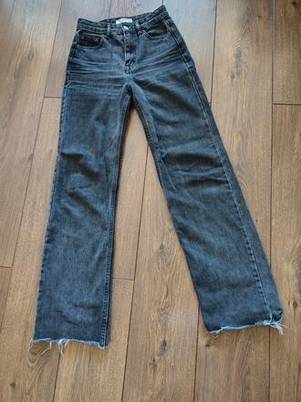 Čierne rifle pull&bear, pull&bear,32