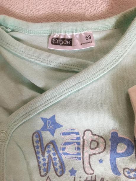 Body tričká 3ks + kraťasy 2ks zadarmo, h&m,68