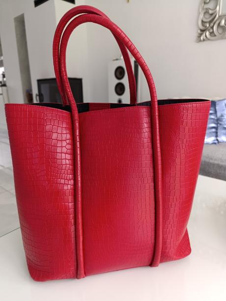 Kožená kabelka lasocki shopper, lasocki