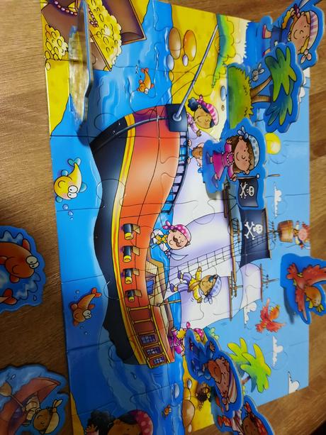 Puzzle pirati 3d, 