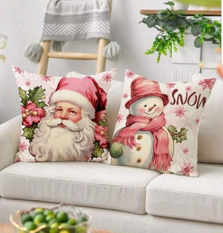 Obliečky na vankúše vianoce 4pack poštovné zdarma, 