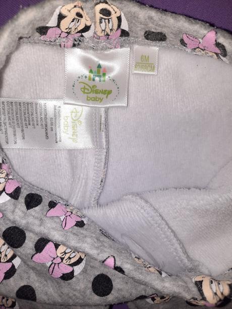 Vyteplené zimné nohavice, disney,68