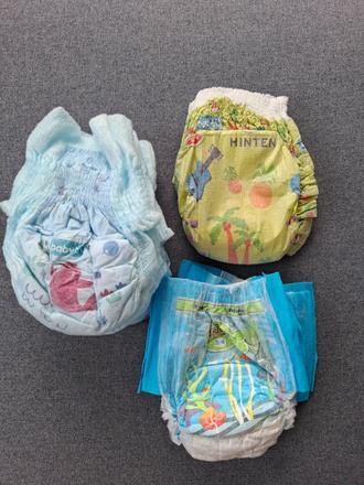 Plienky do vody-l, babylove,9 kg - 20 kg