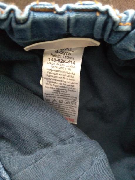 Podsite nohavice, next,110