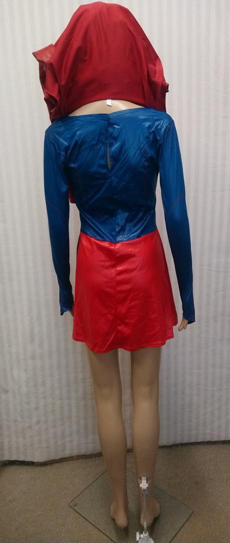 2 dielny dámsky kostým supergirl, rubies, l,