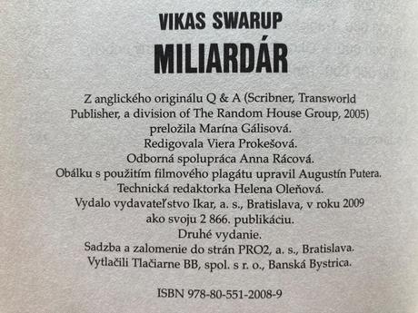 Miliardár vikas swarup (2009),