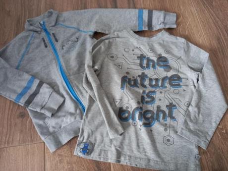 Mikina + tricko s robotom, coccodrillo,122