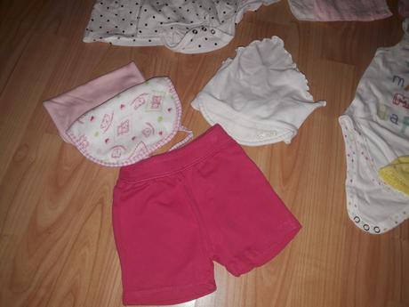 Letny mix oblecenia pre dievcatko, 68–80