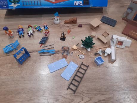 Playmobil 9280 horska chata zimna,