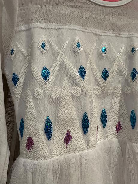 Šaty frozen/elza/snehová kráľovná 130,