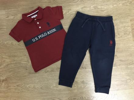 Súprava polo tričko a tepláky, u.s. polo assn.,92