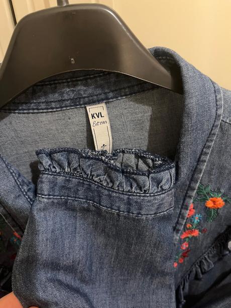 Dzinsova riflova kosela, kenvelo,xl