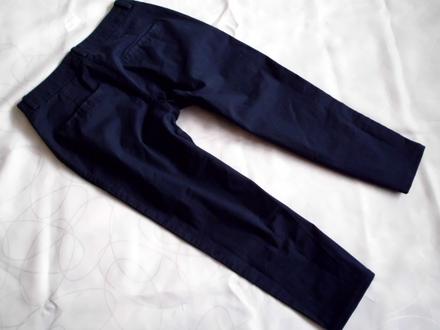 3/4 chino tmavomodré, camaieu,s