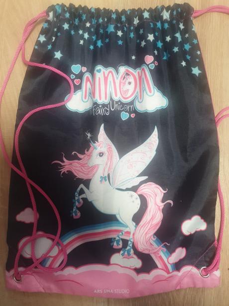 Vrecko na telocvik s jednorozcom+darcek, 