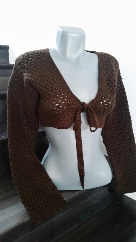 Háčkované bolerko, 36