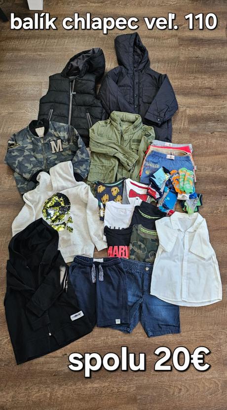 Balík chlapec veľ 110, 104–116