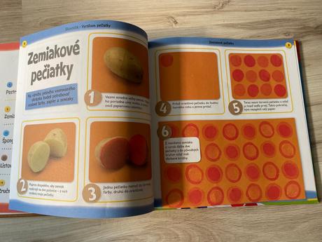 Krásna kreatívna kniha pre šikovné ručičky,