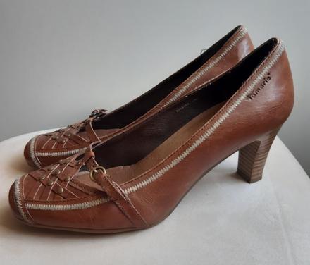 Kožené topánky tamaris, tamaris,39