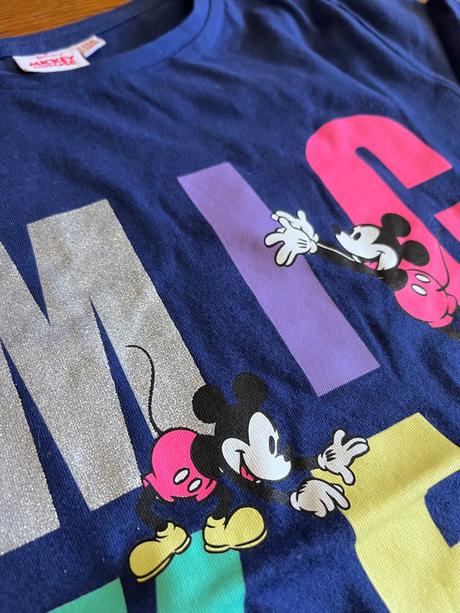 Letné tričká minnie a mickey mouse - dvojbalenie, disney,128