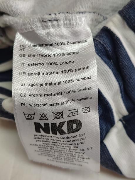 Dámske modro biele šortky, nkd, xxs, nkd,xs