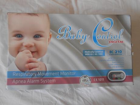 Monitor dychu dvojplatňový, baby control digital