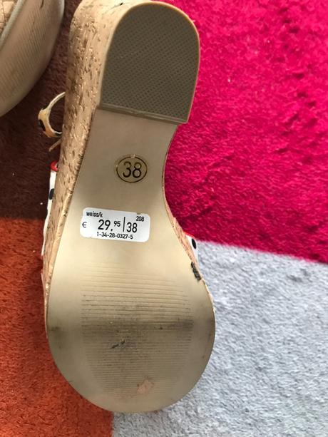 Sandalky krásne - výška opätku 12,5 cm, 38