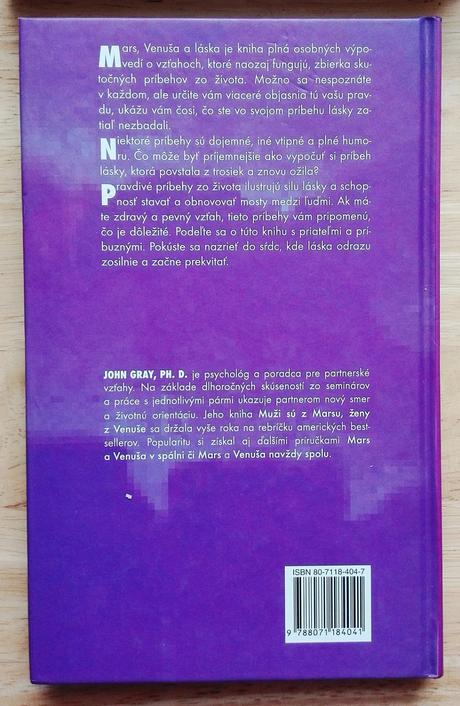 Mars, venuša a láska , john gray, 