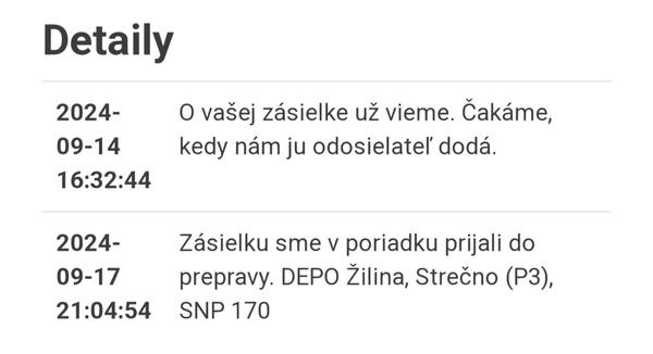 Kedy dorazí moja zásielka cez Packetu?