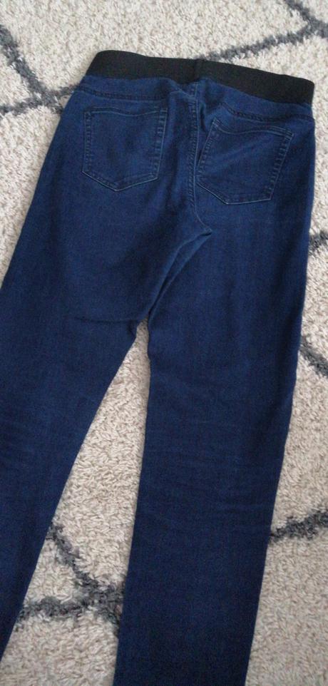 Rifle strečové s gumou v páse, f&f,m