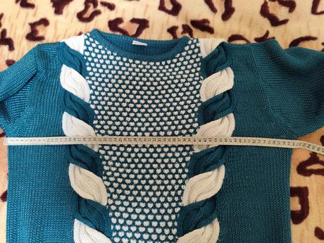 Retro zeleny pulover, pekne sedi, velkost 36/38,s, 36