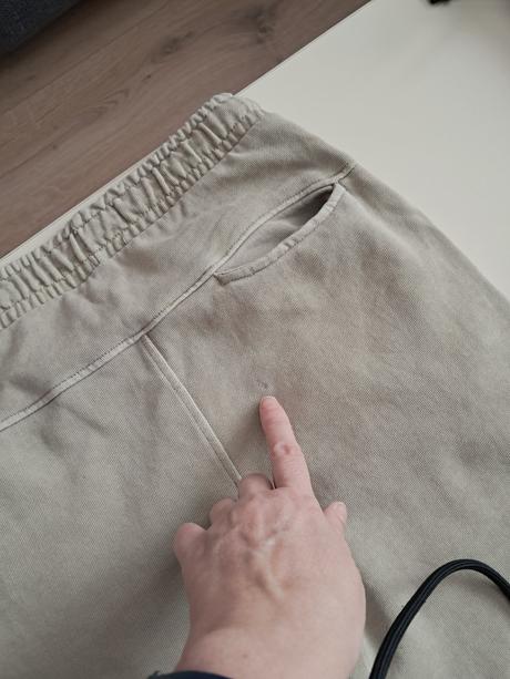 Béžové teplaky so zipsami zara v.152, zara,152
