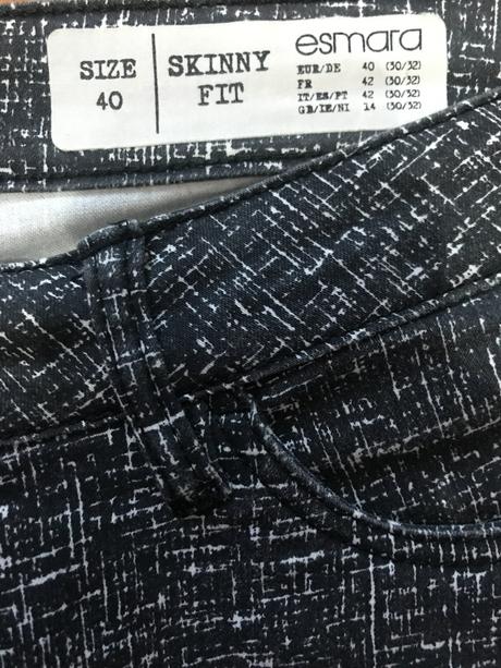 Skinny nohavice, esmara,40