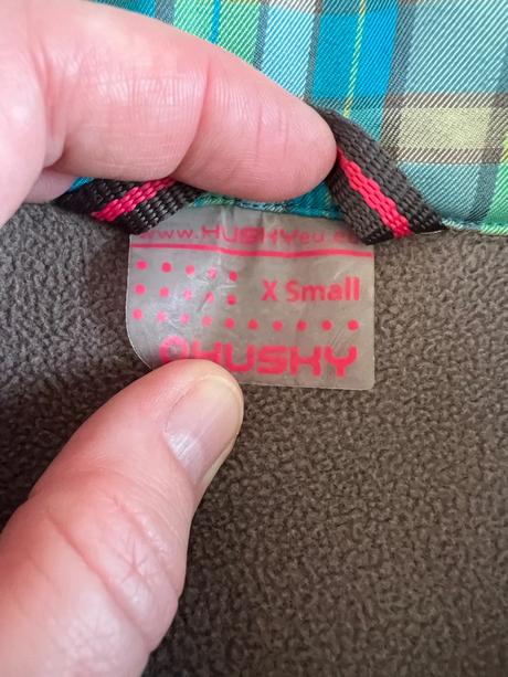 Husky dievcenska softshelova vetrovka, husky,146