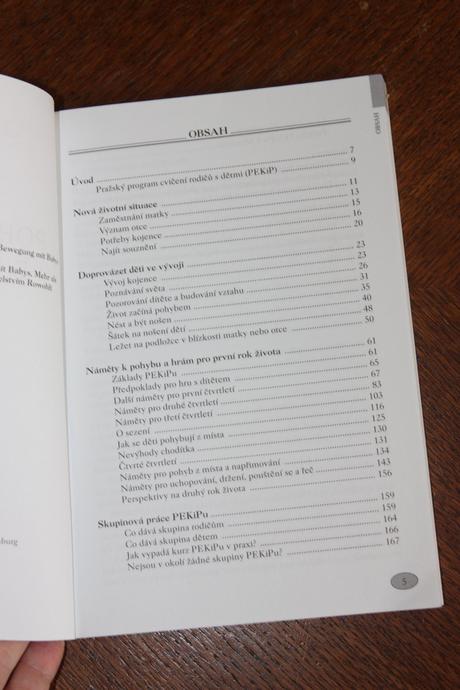 Pohybové hry s děťátkem, 