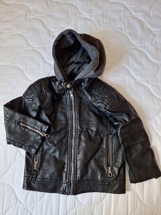 Koženková bundička veľkosť 110, palomino,110