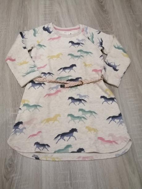 Mikinové šaty, h&m,98