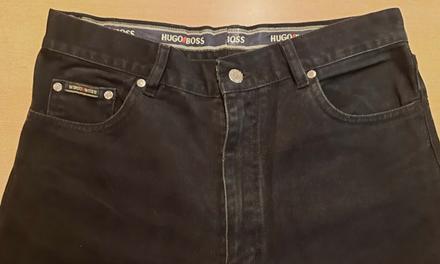 Predám pánske rifle hugo boss veľ.34 (l-xl), hugo boss,34