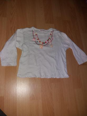 Tričko s dlhým rukávom disney, 92