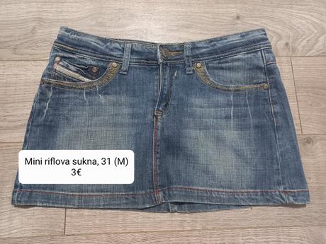 Mini riflova sukna, m, m