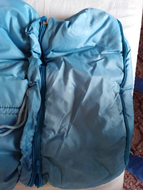 Fusak do kočíka svetlomodry, nestor